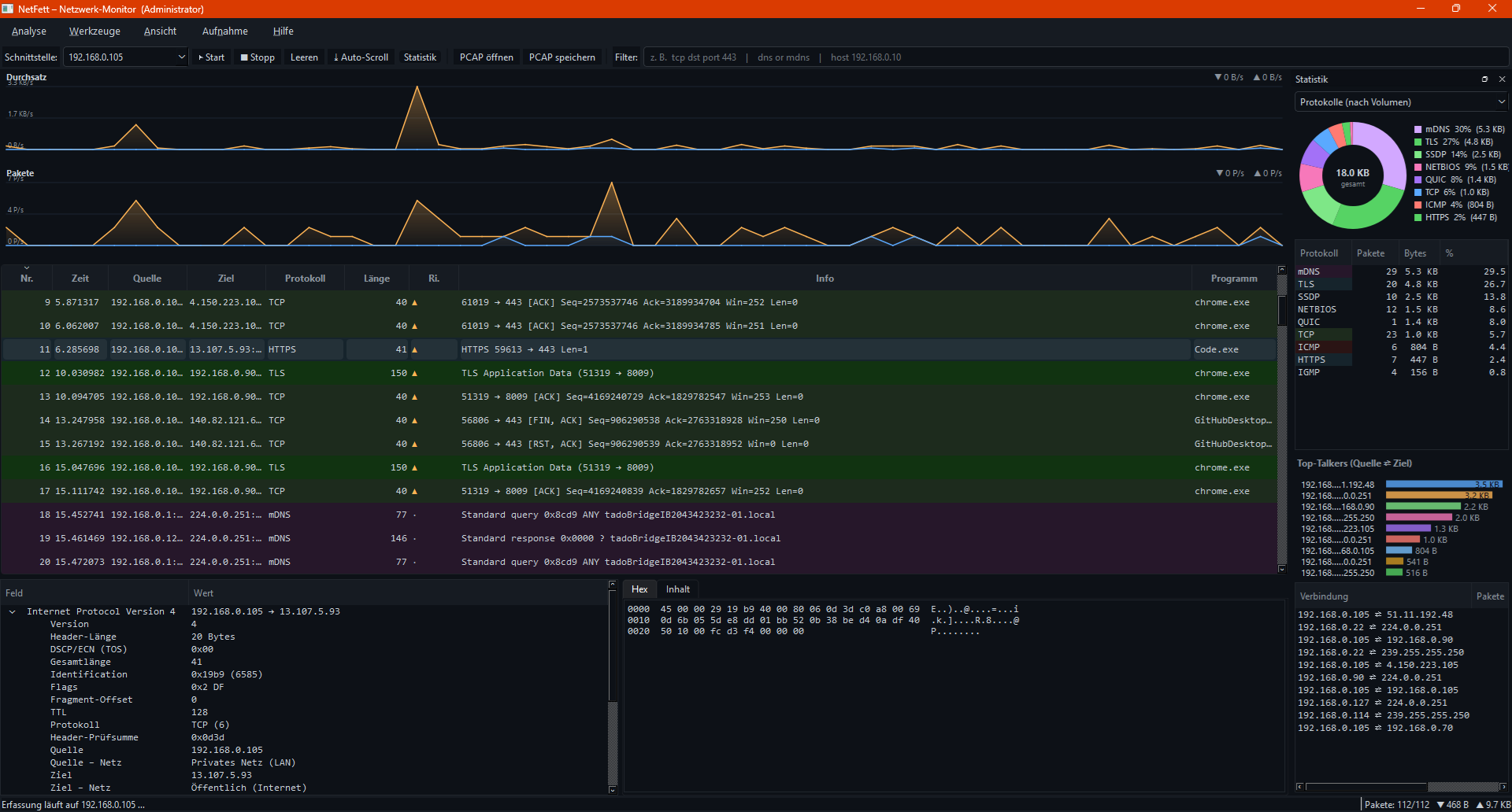 NetFett screenshot